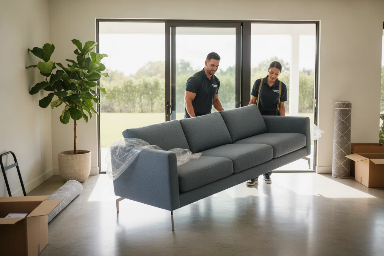 Furniture delivery and assembly service